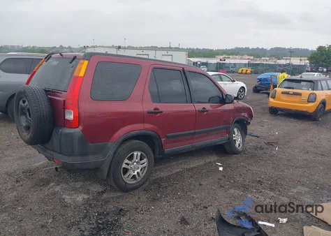 2004 Honda Cr-V Lx from USA, damaged, VIN SHSRD78424U237360